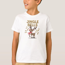 Jingle Bells Sjungsångare Renar T Shirt