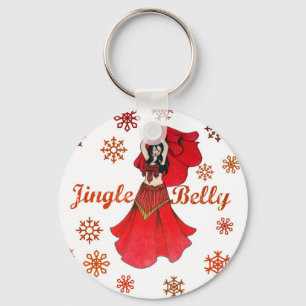 Jingle Belly Dancer Keychain Nyckelring