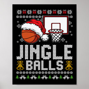 Jingle Bollar Ugly jul Pajama Coola Sport X-Morsa Poster