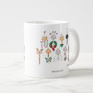 JINGLE CATS Julkaffe Mugg Jumbo Mugg