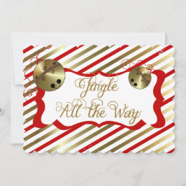 Jingle hela Helgdag Julkort