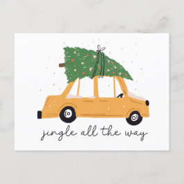 Jingle hela julen helg vykort