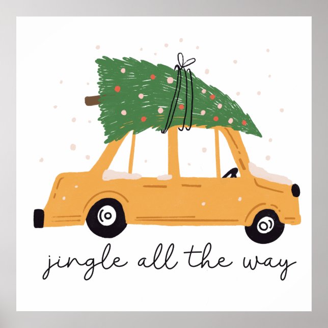 Jingle hela julen poster (Framsidan)