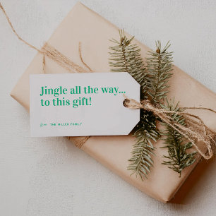 Jingle hela julen presentetikett