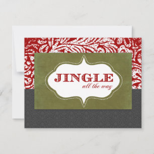 Jingle hela vägen inbjudningar