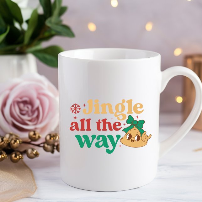 Jingle hela vägen Kaffe Mugg (Skapare uppladdad)