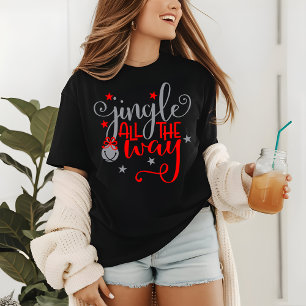 Jingle hela vägen Klockor T Shirt