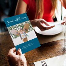 Jingle, hela vägen med ett platt kort för fotopatj