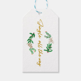 Jingle hela vägen presentetikett