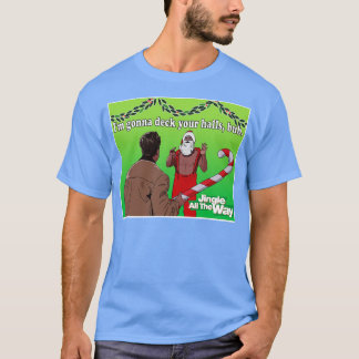 Jingle hela vägen sliter ner dina hönor t shirt