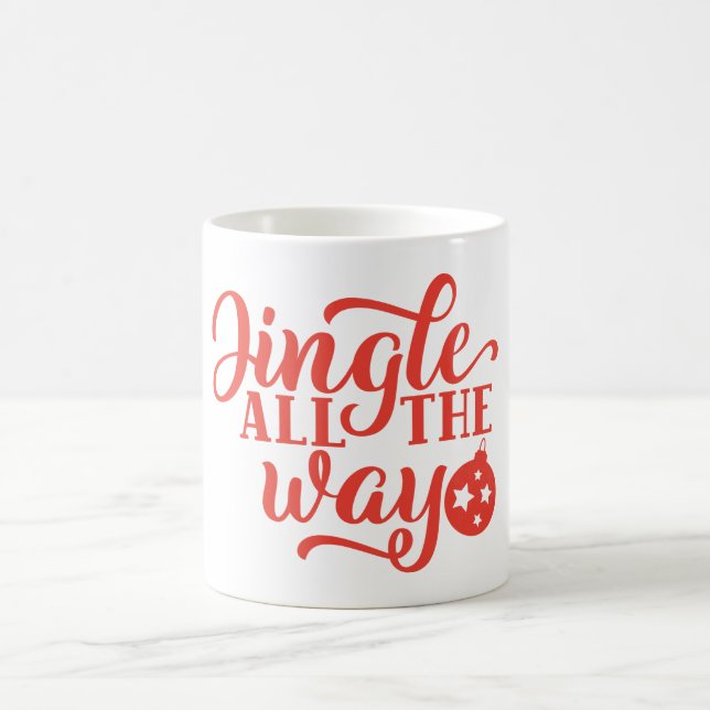 Jingle hela vägen till kaffe Mugg (Center)