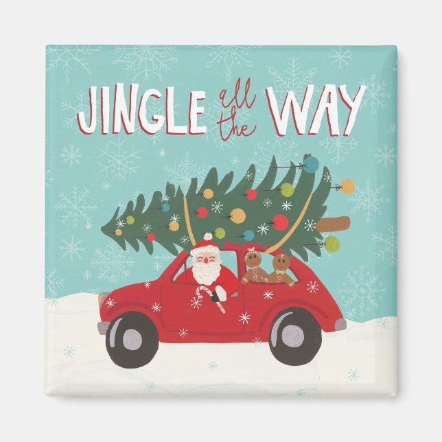 Jingle hela vägen | Tomtarr Magnet (Framsidan)