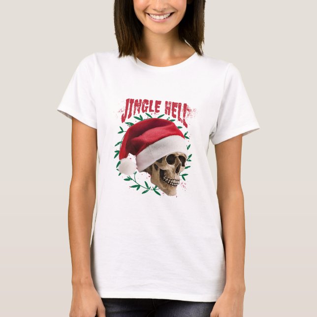 Jingle helvetets antijul T-Shirt (Framsida)