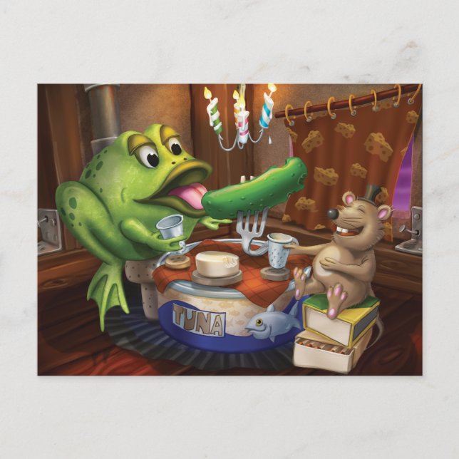 Jingle Jingle Little Gnome Best Friends-vykort Vykort (Framsida)