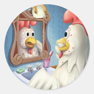 Jingle Jingle Little Gnome Chickenpox Stickers Runt Klistermärke