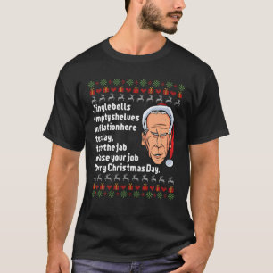 Jingle Joe Biden Funny Santa Biden Ugly jul T Shirt