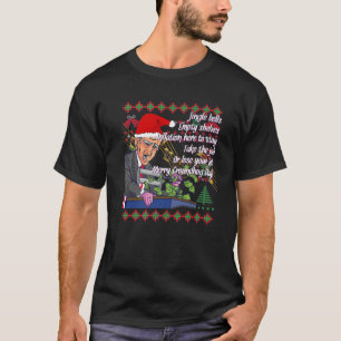 Jingle Joe Empty Shelves Biden Santa Anti Liberal T Shirt