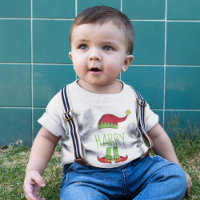 Jingle Jolly Merry Old Elf Hat and Shoes