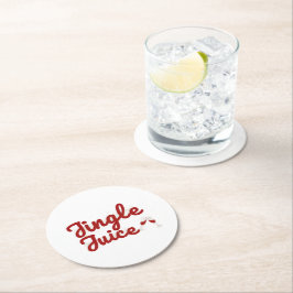 Jingle Juice, Julfest Underlägg Papper Rund