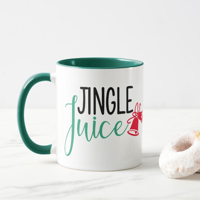 Jingle Juice | Lustig juldrickande Humor Mugg (Med munk)