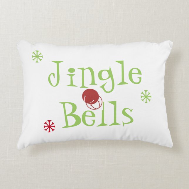 Jingle Klockor accent Pillow Prydnadskudde (Framsidan)