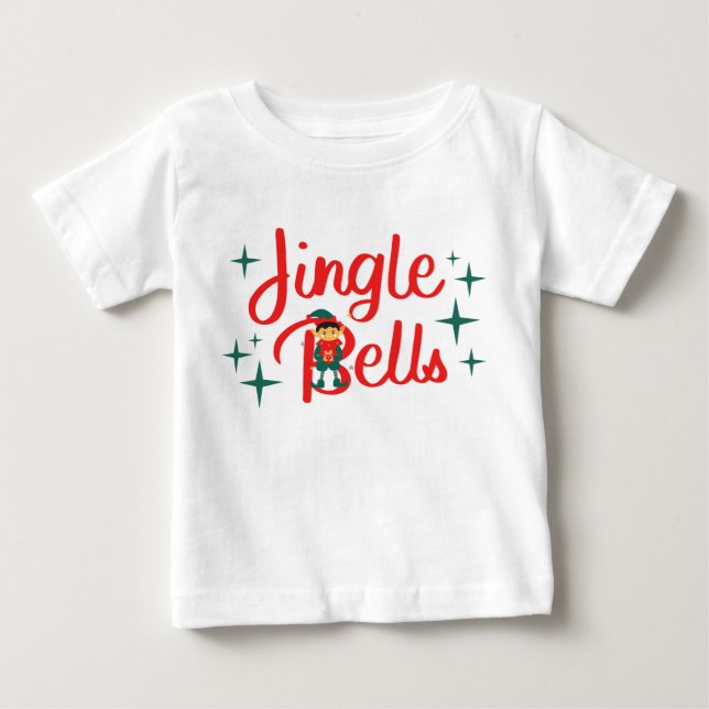 Jingle Klockor Baby Bra Jersey T-Shirt (Framsida)