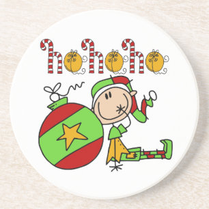 Jingle Klockor Festive jul Elf Underlägg