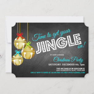 Jingle Klockor julfest - inbjudan