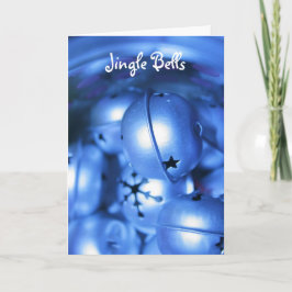 Jingle Klockor julhälsningskort Helgkort
