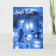 Jingle Klockor julhälsningskort