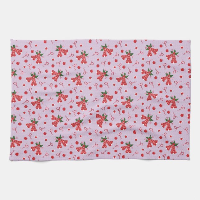 Jingle Klockor Kökshandduk (Horisontell)