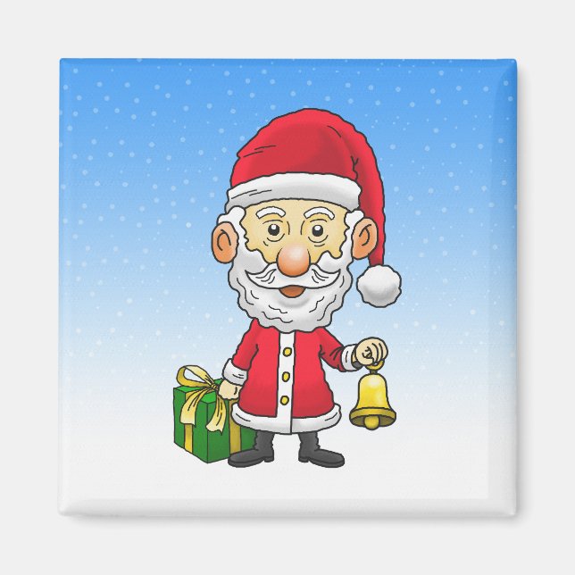 Jingle Klockor med Santa Magnet (Framsidan)