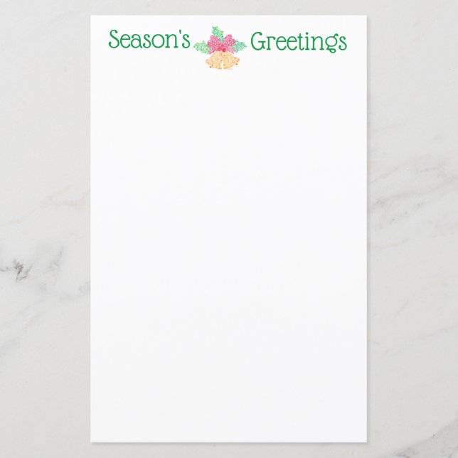 Jingle Klockor Note Papper av Sue Weidlich (Framsida)