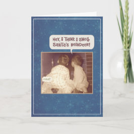 Jingle Klockor och Reindeer Smells Helgkort