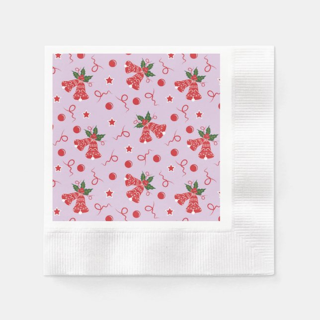 Jingle Klockor Pappersservett (Framsidan)