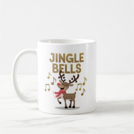 Jingle Klockor Singing Reindeer Mugg