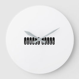 Jingle Klockor tryckt Wall Art Time Biet Decor