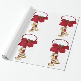 Jingle Klockor Wrapping Papper Presentpapper