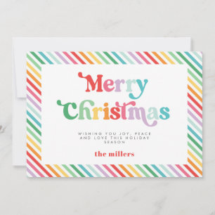 Jingle & Mingle Festive Colorful jul Julkort