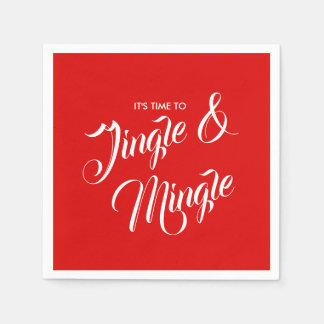 Jingle & Mingle God Jul Helgdag Pappersservett