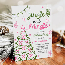 Jingle & Mingle Handritad Julfirande