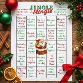 Jingle & Mingle Jul Humans Bingospel Reklamblad