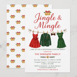 Jingle & Mingle Julcocktailfest Inbjudningar