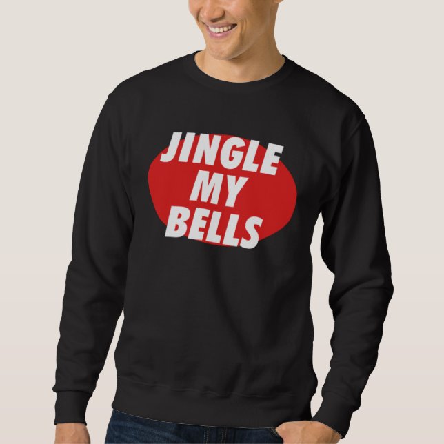 Jingle My Bells Lång Ärmad Tröja (Framsida)