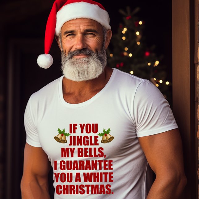 Jingle My Klockor för en vit jul Tee (Skapare uppladdad)