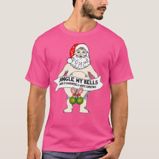 Jingle My Klockor Funny jultomten T Shirt