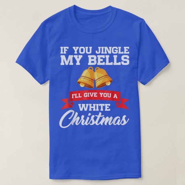 Jingle My Klockor Funny Vuxna jul Pajama Desi T Shirt (Design framsida)