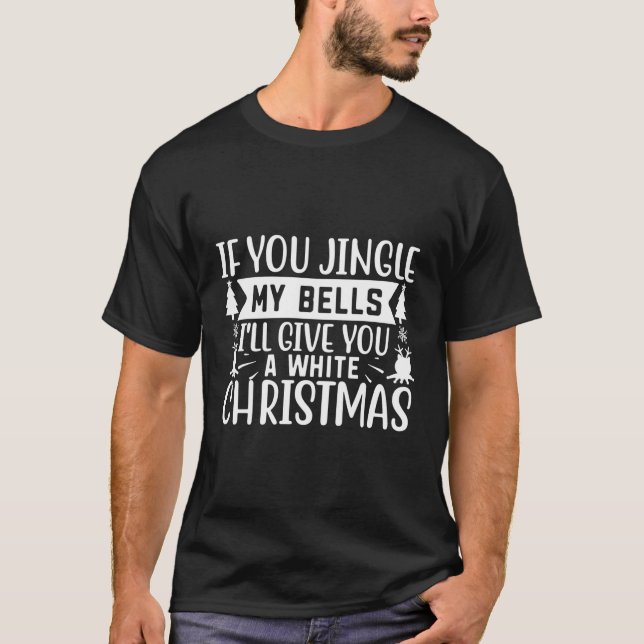 Jingle My Klockor Humor T Shirt (Framsida)