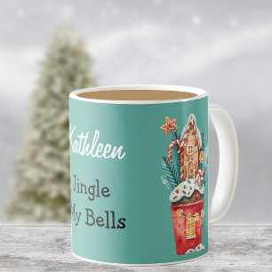 Jingle My Klockor Magic House Illustration 11oz Kaffemugg