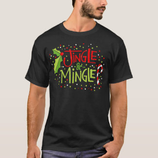 Jingle och Mingle-jul T Shirt